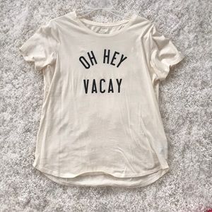 Oh hey vacay- Never worn T